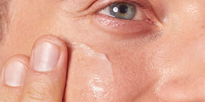 Serums on skin