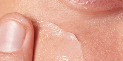 Serums on skin