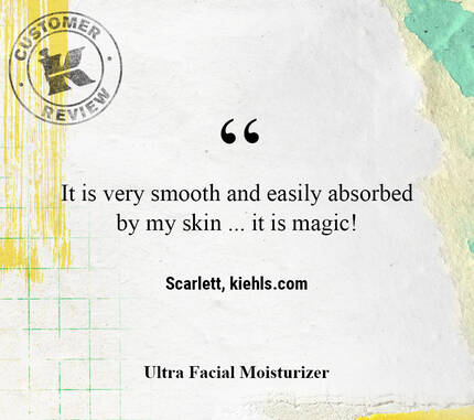It is very smooth and easily absorbed by my skin ... it is magic! —Scarlett, kiehls.com