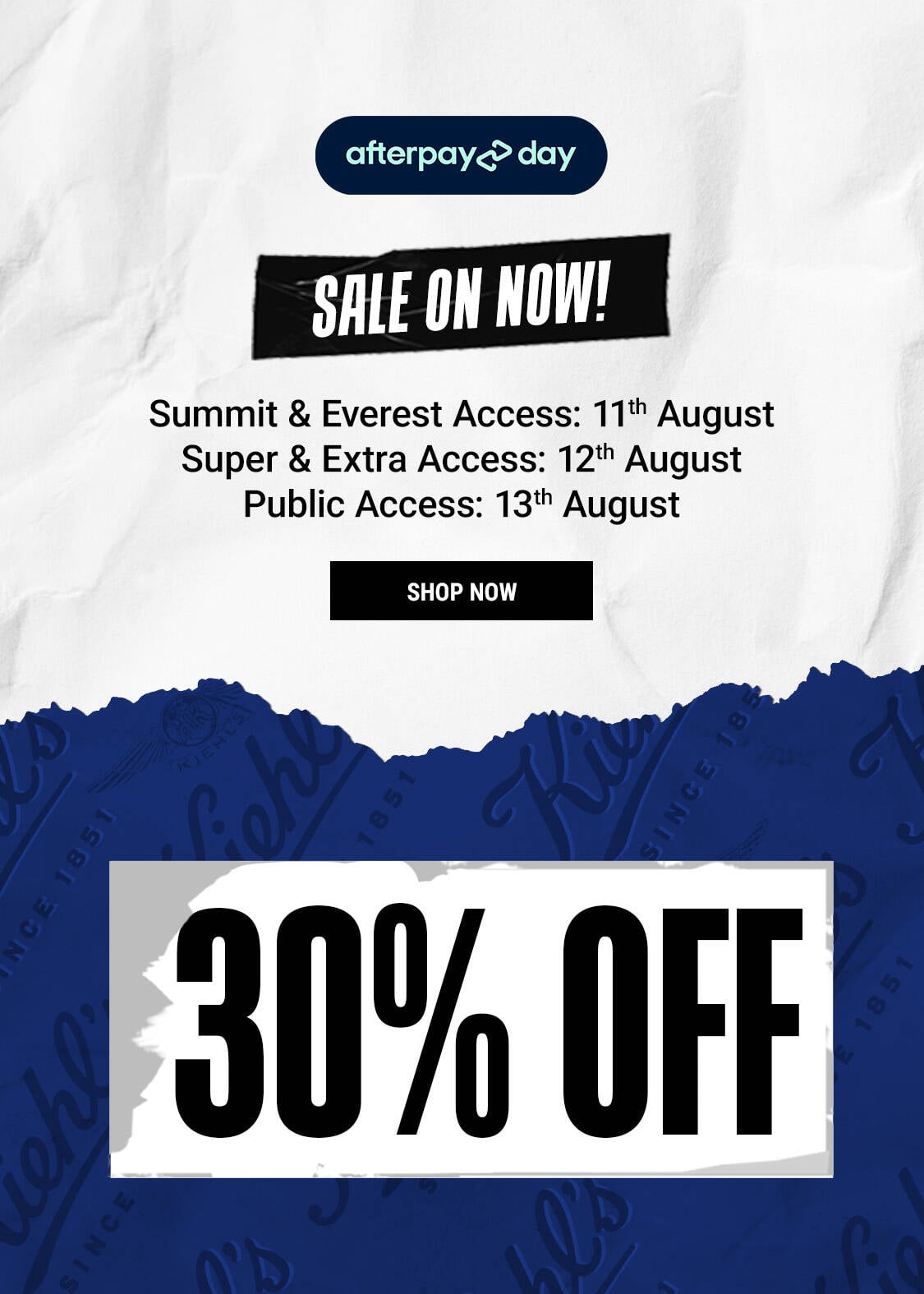 Afterpay Day Sale