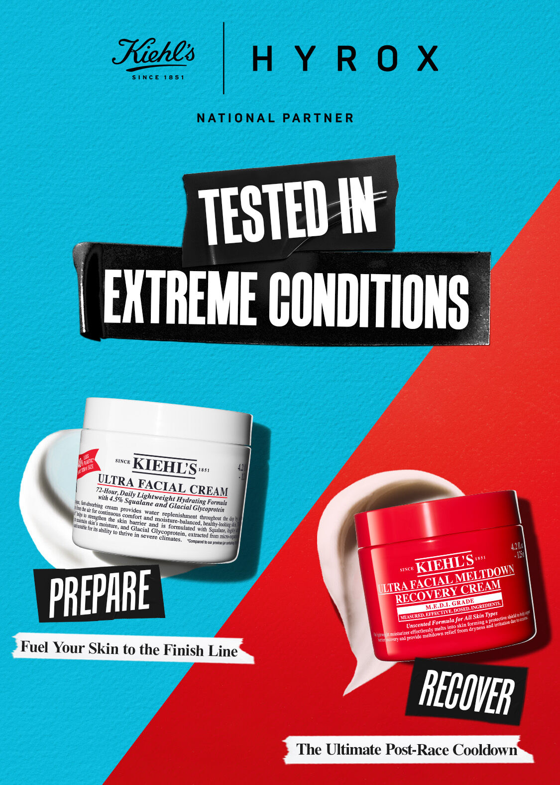 Kiehl's x Hyrox: Tested In Extreme Conditions