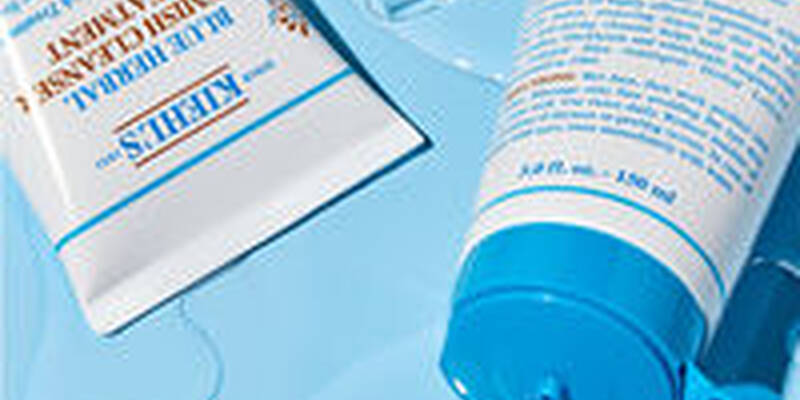 blue herbal cleanser salicylic acid for skin