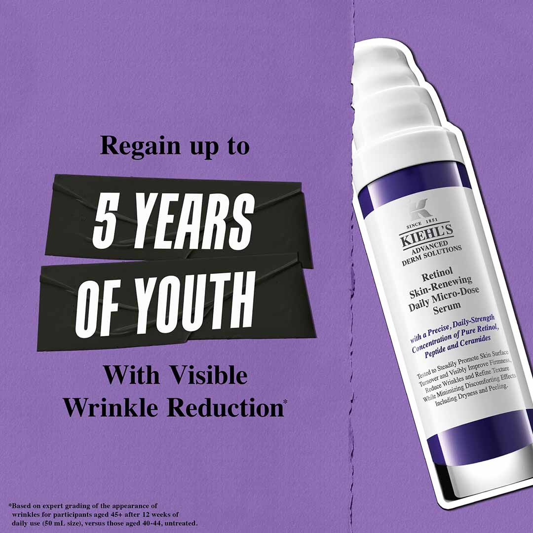 Skin-Renewing Daily Micro-Dose Retinol Serum | Kiehl's Australia