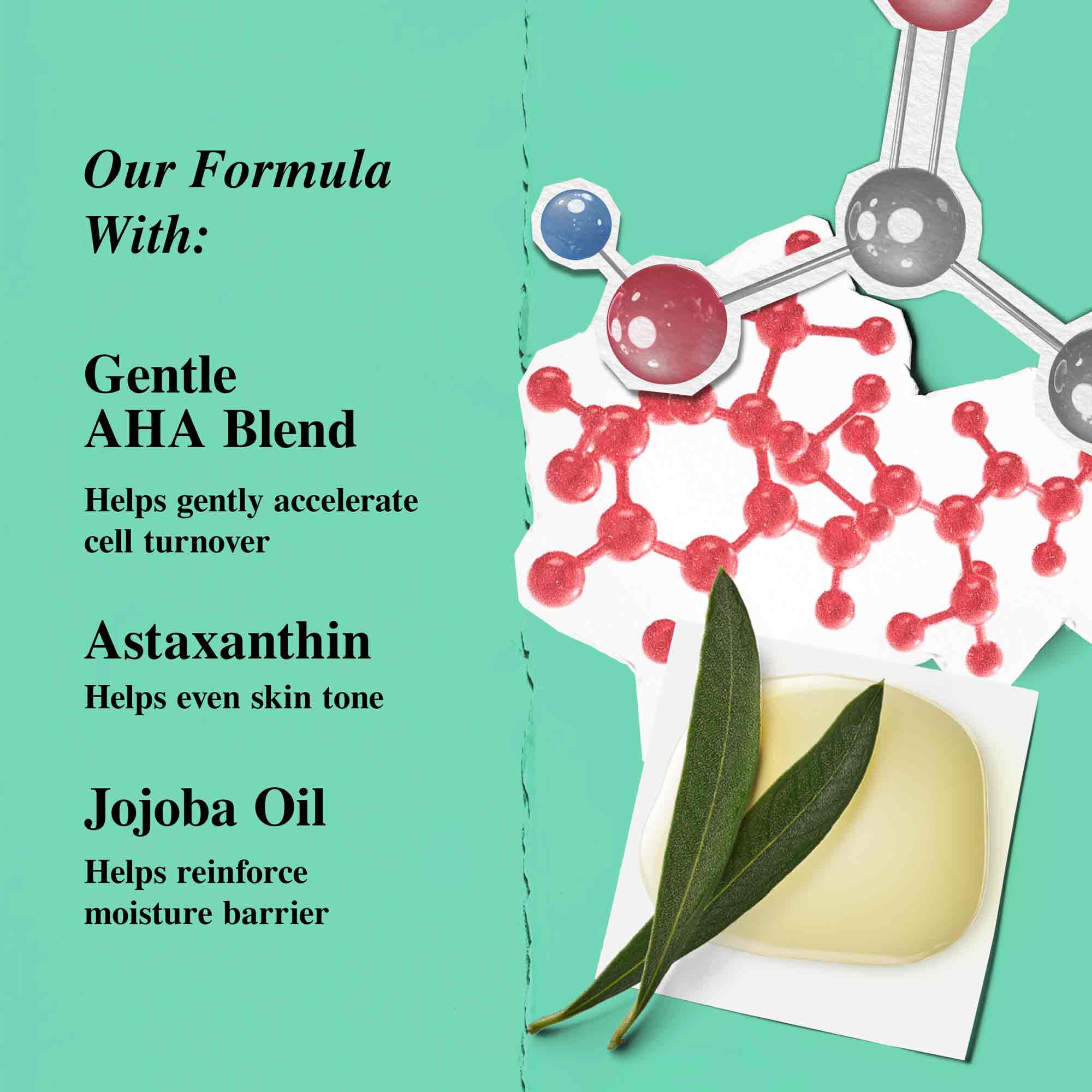 Ingrown Hair and Tone-Correcting Intimate Drops ingredients – AHA Blend, Astaxanthin, Jojoba Oil