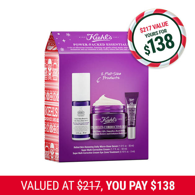 Holiday Skincare Gifts Free Shipping 35+ Kiehl's Australia