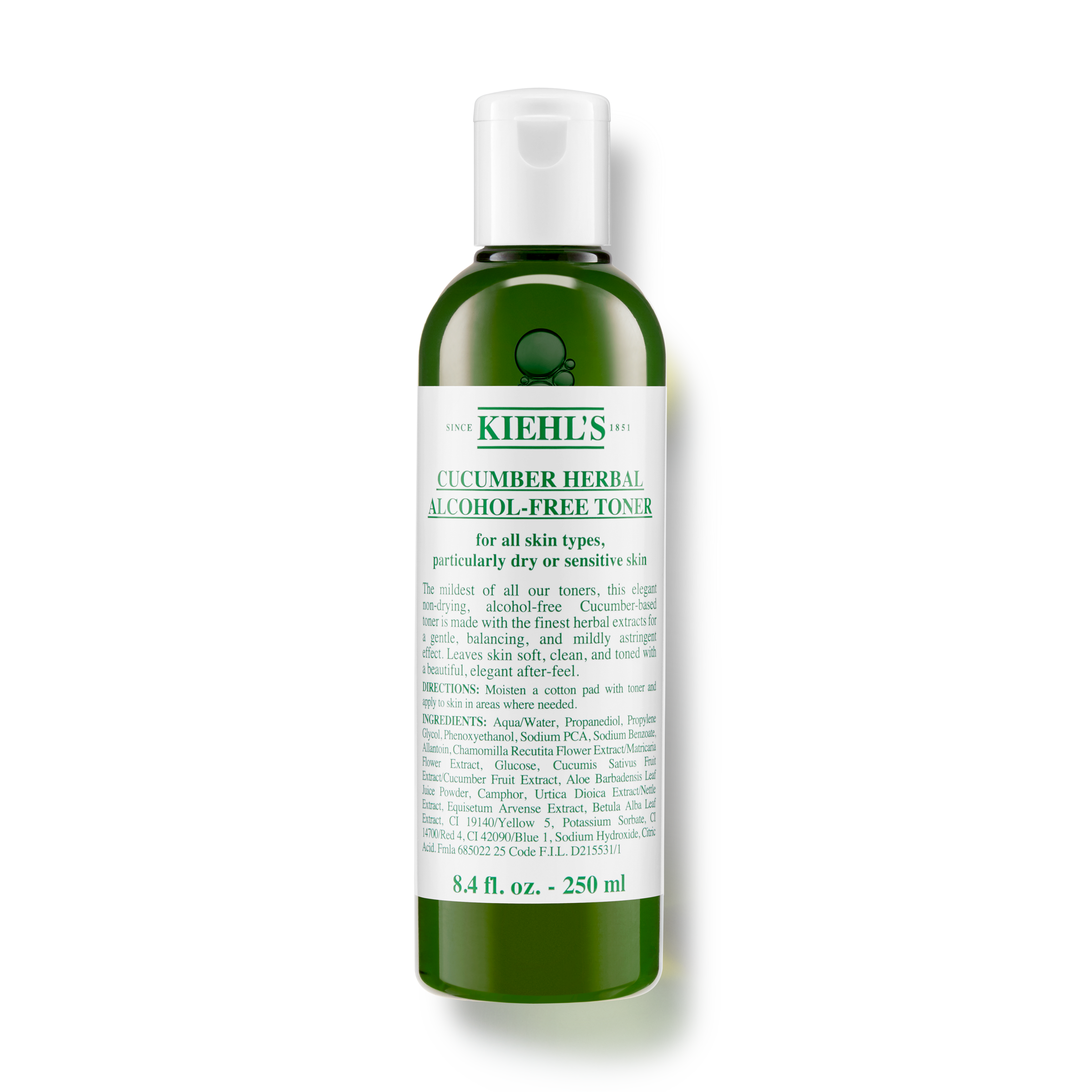 Cucumber Herbal Toner for Sensitive Skin Kiehl's Australia